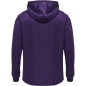 Preview: Hummel Core XK Kapuzenjacke - Acai/Weiß